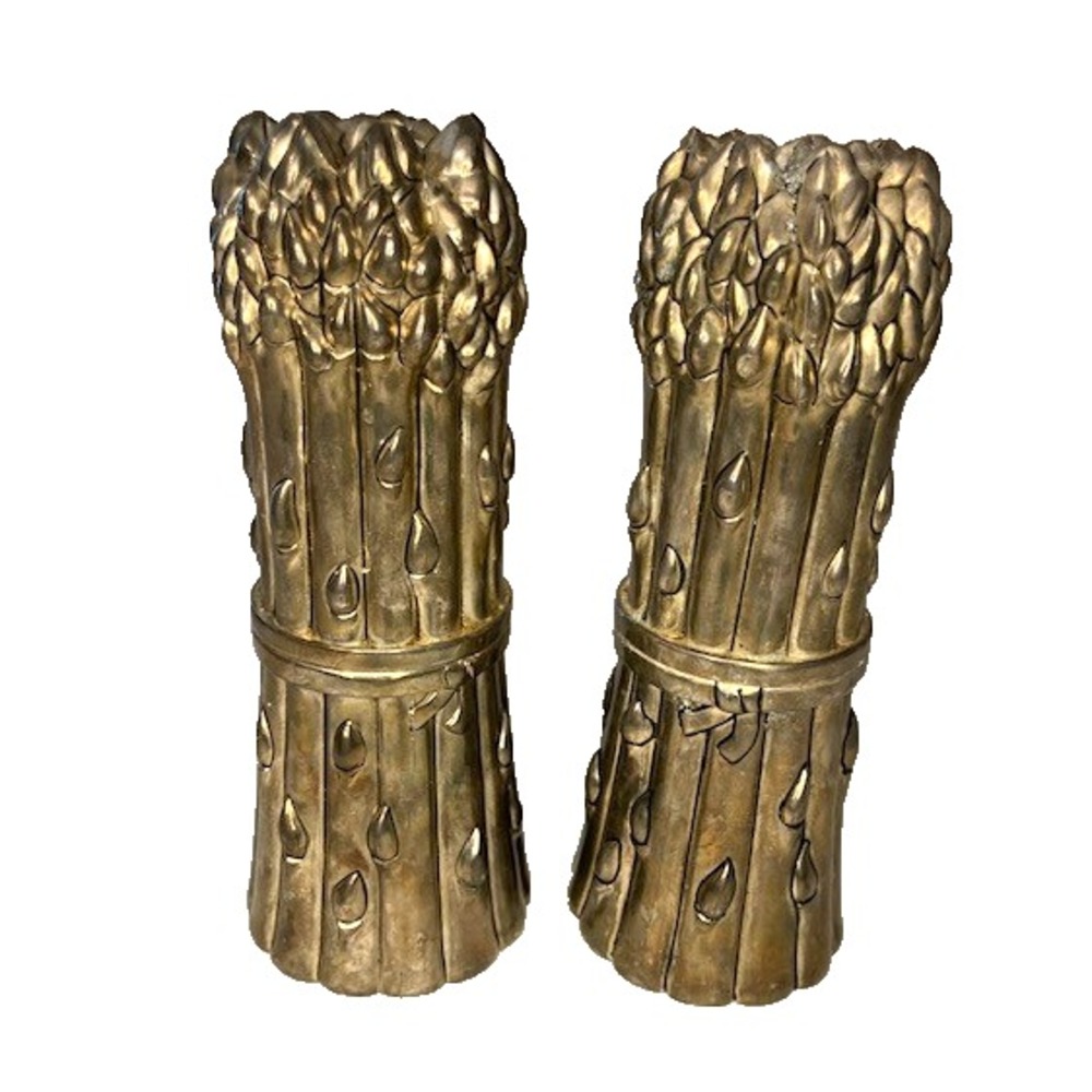 Godinger Silver Art Co GSA Asparagus Salt and Pepper Shakers Art‎ Deco